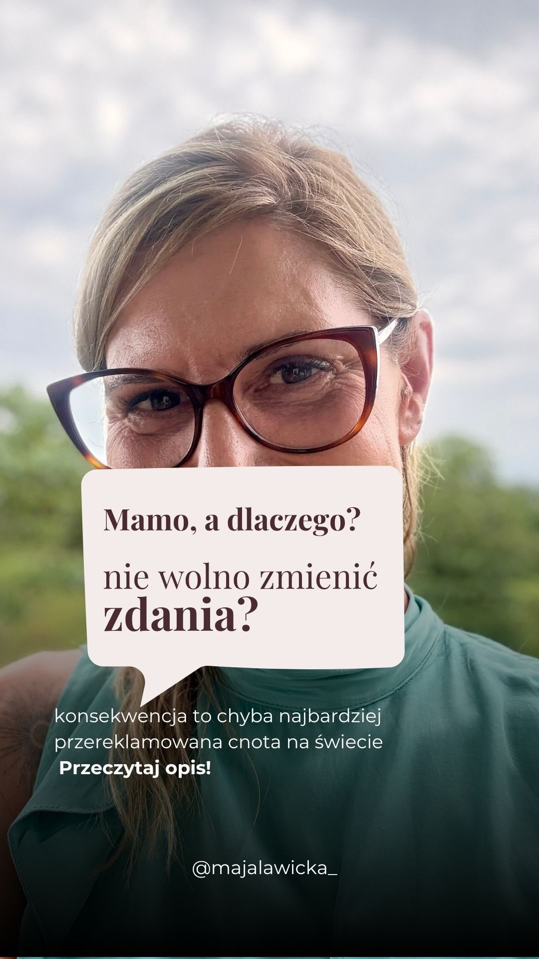 Maja Ławicka - rolka „Nie wolno zmienić zdania?”